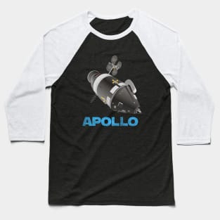 Apollo Spacecraft Baseball T-Shirt